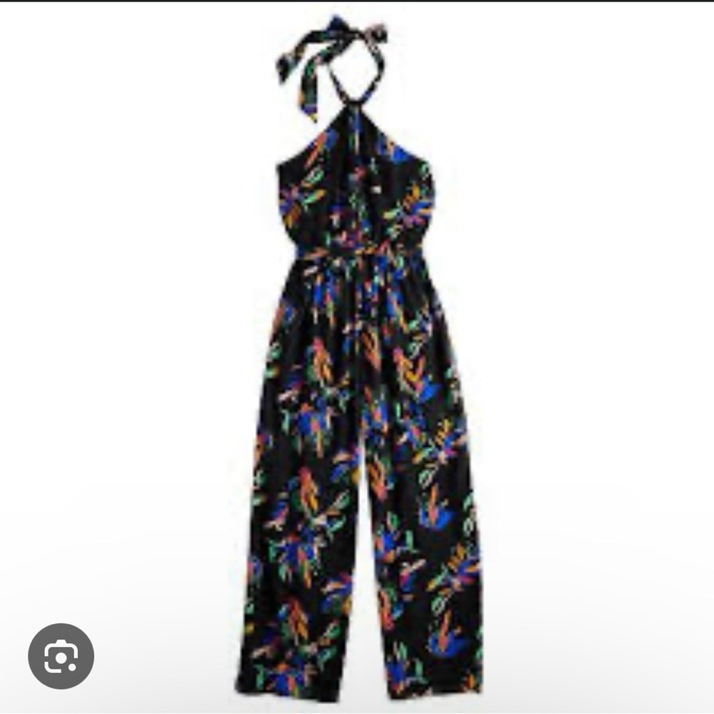Nine West Twist Front Halter jumpsuit XL